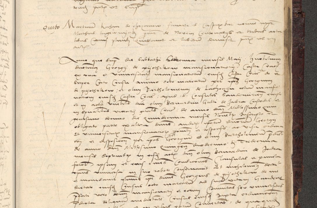 Zdjęcie nr 1057 dla obiektu archiwalnego: [Acta actorum vicarialia coram Nicolao Bedlenski]