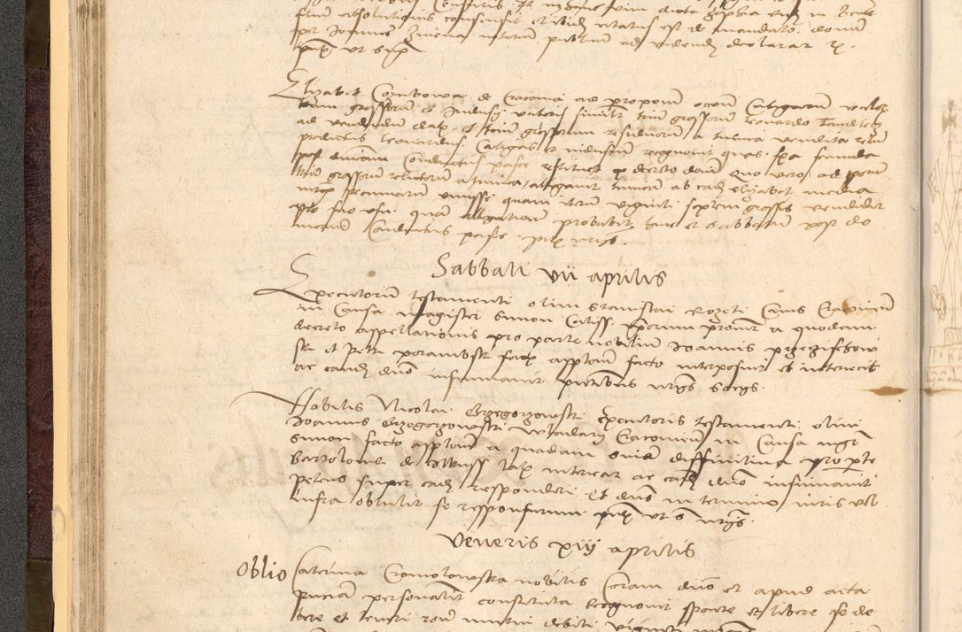 Zdjęcie nr 61 dla obiektu archiwalnego: [Acta actorum vicarialia coram Nicolao Bedlenski]