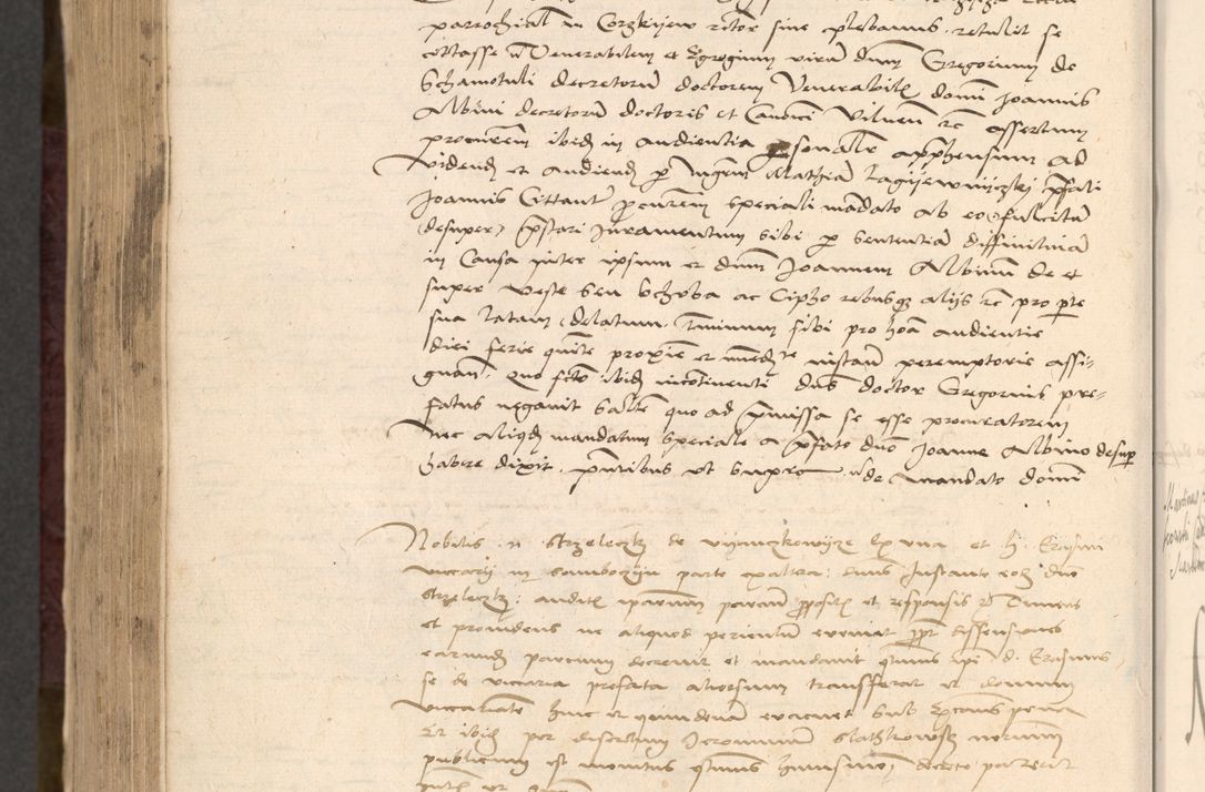 Zdjęcie nr 1042 dla obiektu archiwalnego: [Acta actorum vicarialia coram Nicolao Bedlenski]