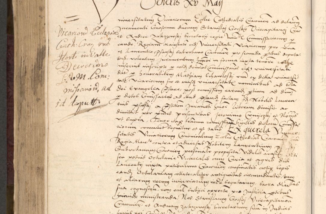 Zdjęcie nr 1038 dla obiektu archiwalnego: [Acta actorum vicarialia coram Nicolao Bedlenski]