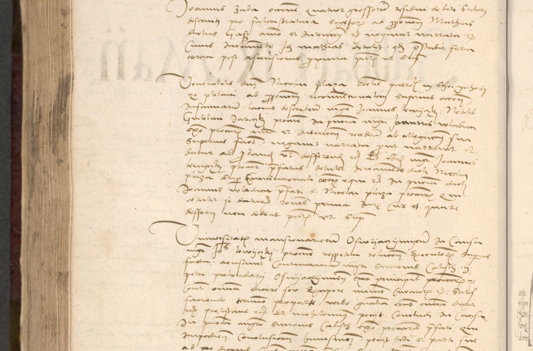 Zdjęcie nr 1034 dla obiektu archiwalnego: [Acta actorum vicarialia coram Nicolao Bedlenski]