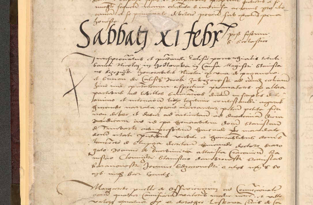 Zdjęcie nr 11 dla obiektu archiwalnego: [Acta actorum vicarialia coram Nicolao Bedlenski]