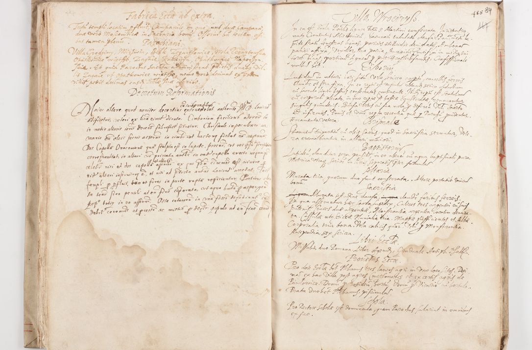 Zdjęcie nr 85 dla obiektu archiwalnego: Visitatio ecclesiarum in decanatu Kielcensi, Kunoviensi et Andreoviensi per R. D. Andream Zagórny, praepositum Kielcensem a. D. 1610 peracta authoritate R. D. Petri Tylicki, episcopi Cracoviensis, ducis Severiae