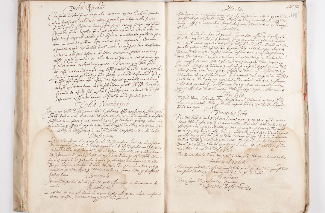 Zdjęcie nr 86 dla obiektu archiwalnego: Visitatio ecclesiarum in decanatu Kielcensi, Kunoviensi et Andreoviensi per R. D. Andream Zagórny, praepositum Kielcensem a. D. 1610 peracta authoritate R. D. Petri Tylicki, episcopi Cracoviensis, ducis Severiae