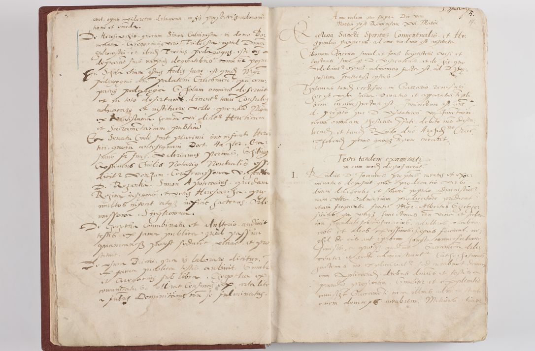 Zdjęcie nr 12 dla obiektu archiwalnego: Liber visitationis ecclesiarum in civitate ac Dioecesi Cracoviensi consistentium... Philippi Padniwski Ep. Crac. 1565.