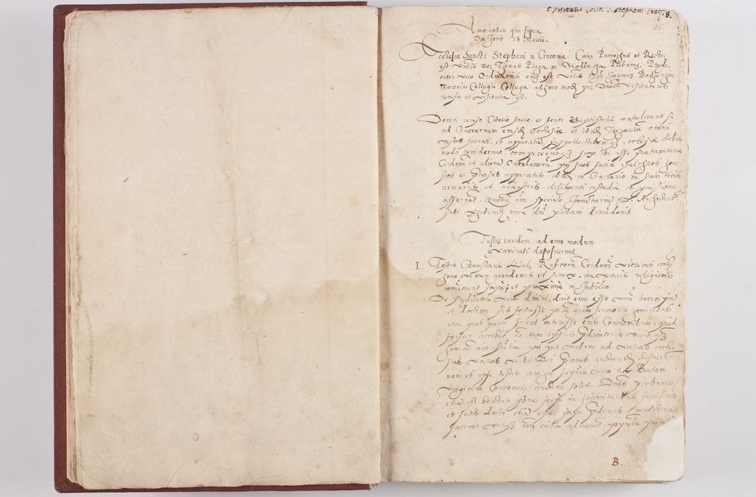 Zdjęcie nr 16 dla obiektu archiwalnego: Liber visitationis ecclesiarum in civitate ac Dioecesi Cracoviensi consistentium... Philippi Padniwski Ep. Crac. 1565.