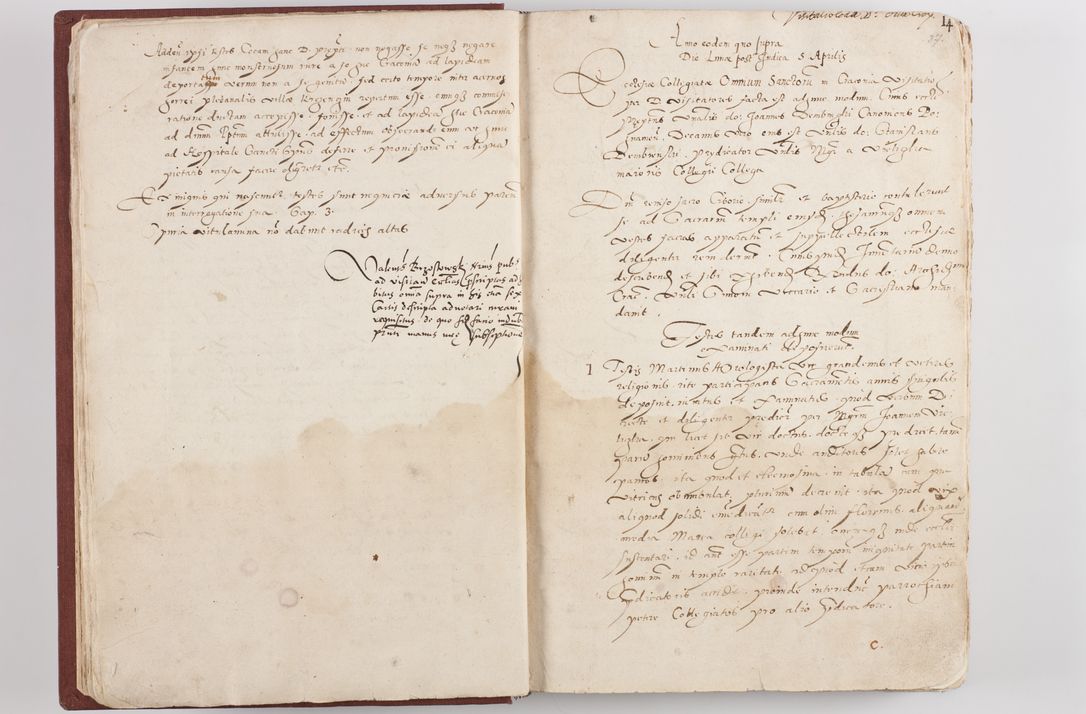 Zdjęcie nr 22 dla obiektu archiwalnego: Liber visitationis ecclesiarum in civitate ac Dioecesi Cracoviensi consistentium... Philippi Padniwski Ep. Crac. 1565.