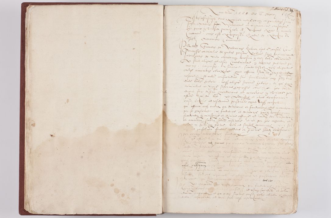 Zdjęcie nr 29 dla obiektu archiwalnego: Liber visitationis ecclesiarum in civitate ac Dioecesi Cracoviensi consistentium... Philippi Padniwski Ep. Crac. 1565.
