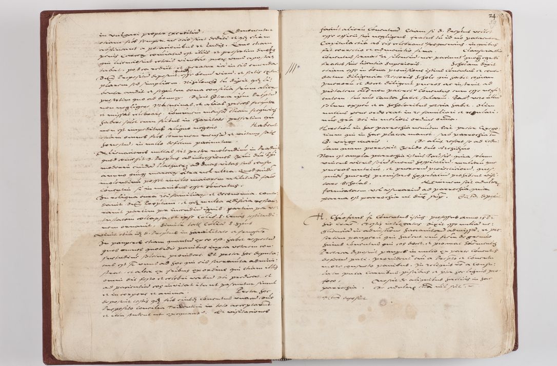 Zdjęcie nr 36 dla obiektu archiwalnego: Liber visitationis ecclesiarum in civitate ac Dioecesi Cracoviensi consistentium... Philippi Padniwski Ep. Crac. 1565.