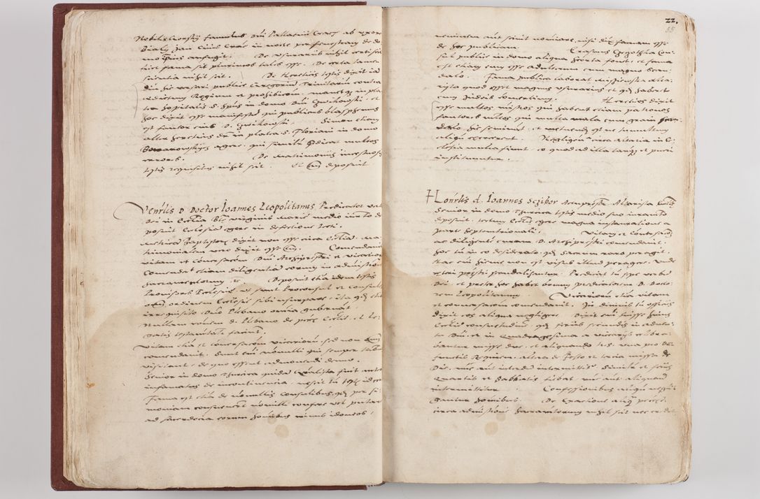Zdjęcie nr 33 dla obiektu archiwalnego: Liber visitationis ecclesiarum in civitate ac Dioecesi Cracoviensi consistentium... Philippi Padniwski Ep. Crac. 1565.