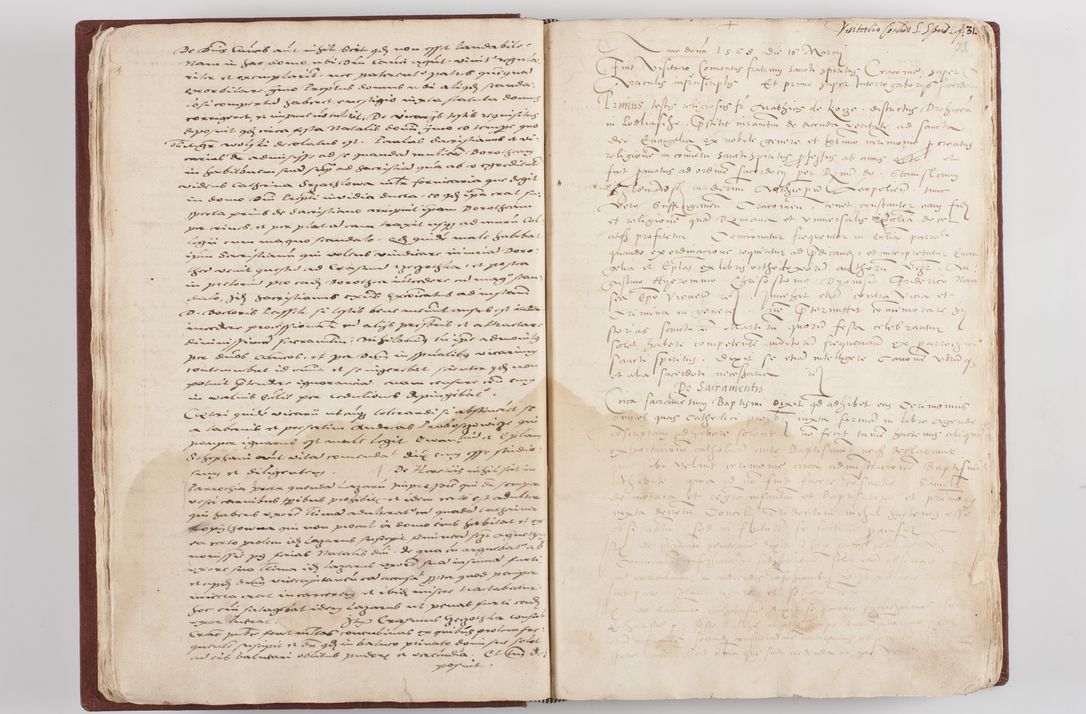 Zdjęcie nr 43 dla obiektu archiwalnego: Liber visitationis ecclesiarum in civitate ac Dioecesi Cracoviensi consistentium... Philippi Padniwski Ep. Crac. 1565.