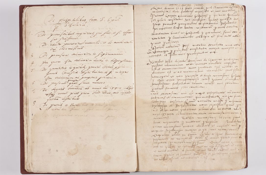 Zdjęcie nr 46 dla obiektu archiwalnego: Liber visitationis ecclesiarum in civitate ac Dioecesi Cracoviensi consistentium... Philippi Padniwski Ep. Crac. 1565.