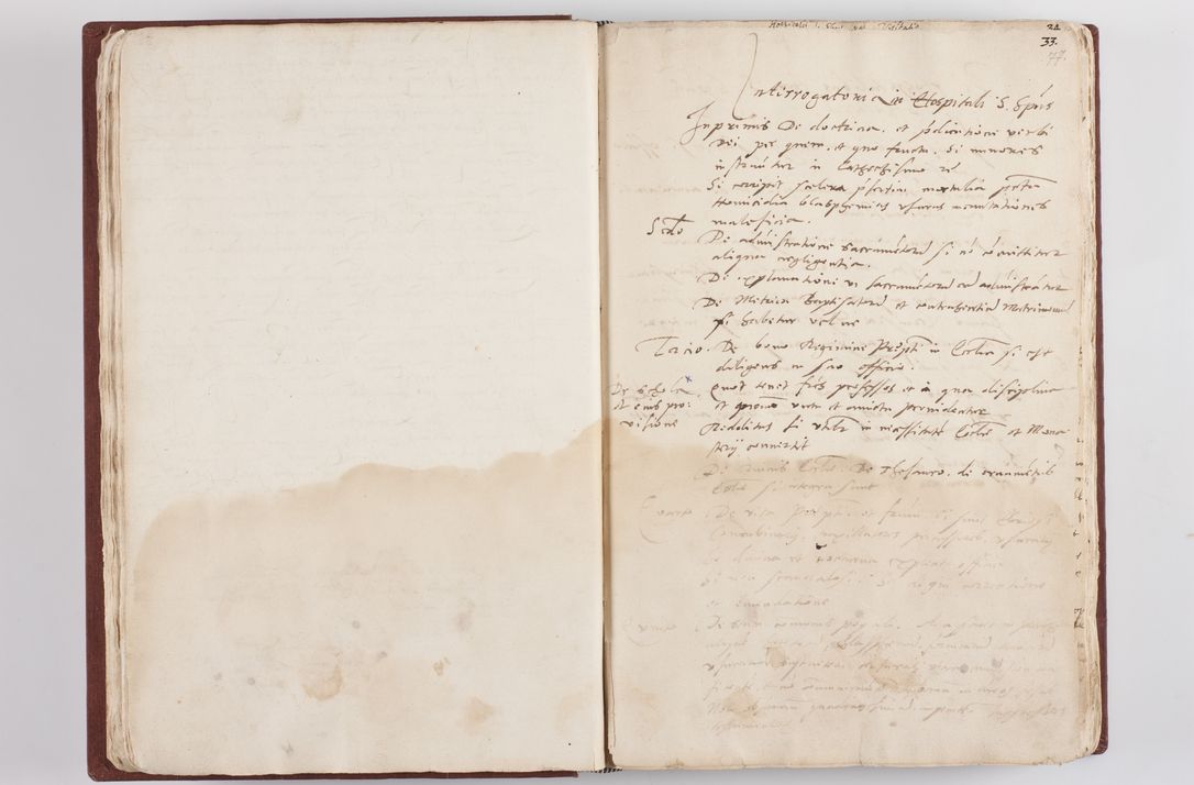 Zdjęcie nr 45 dla obiektu archiwalnego: Liber visitationis ecclesiarum in civitate ac Dioecesi Cracoviensi consistentium... Philippi Padniwski Ep. Crac. 1565.