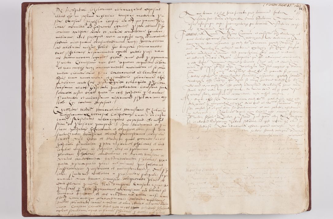 Zdjęcie nr 50 dla obiektu archiwalnego: Liber visitationis ecclesiarum in civitate ac Dioecesi Cracoviensi consistentium... Philippi Padniwski Ep. Crac. 1565.