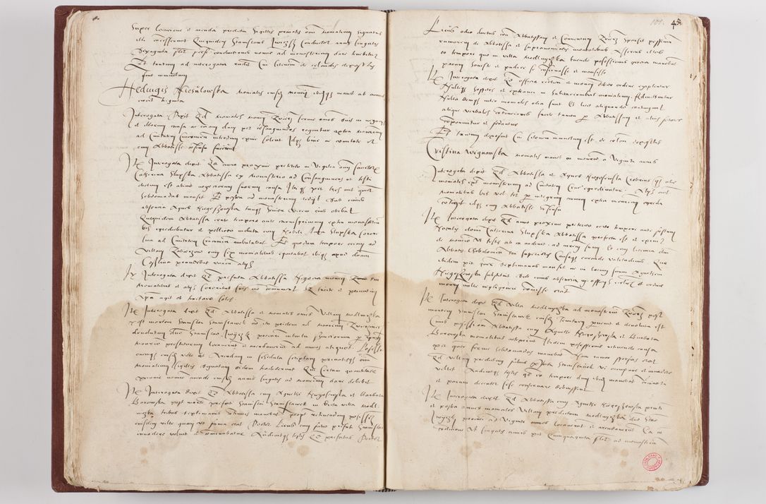 Zdjęcie nr 57 dla obiektu archiwalnego: Liber visitationis ecclesiarum in civitate ac Dioecesi Cracoviensi consistentium... Philippi Padniwski Ep. Crac. 1565.