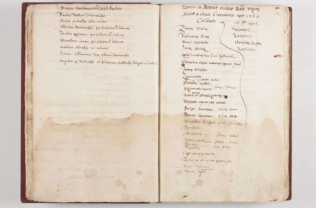 Zdjęcie nr 61 dla obiektu archiwalnego: Liber visitationis ecclesiarum in civitate ac Dioecesi Cracoviensi consistentium... Philippi Padniwski Ep. Crac. 1565.