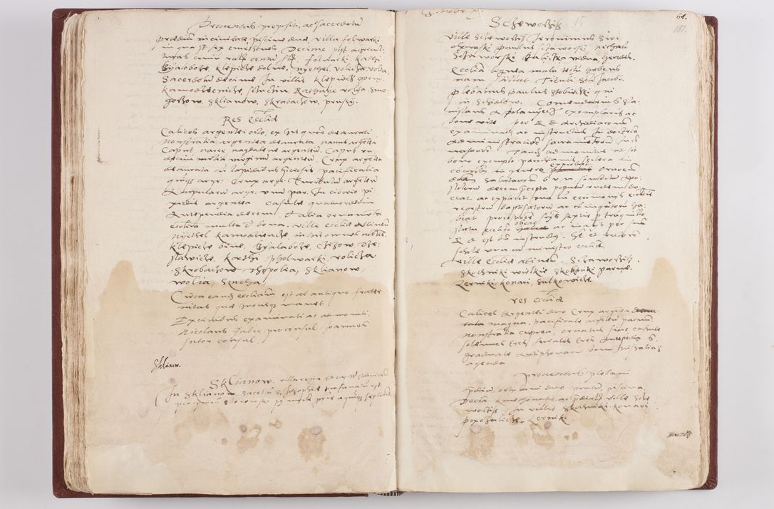 Zdjęcie nr 81 dla obiektu archiwalnego: Liber visitationis ecclesiarum in civitate ac Dioecesi Cracoviensi consistentium... Philippi Padniwski Ep. Crac. 1565.