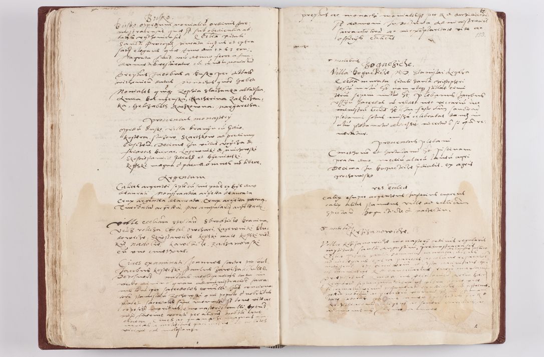 Zdjęcie nr 82 dla obiektu archiwalnego: Liber visitationis ecclesiarum in civitate ac Dioecesi Cracoviensi consistentium... Philippi Padniwski Ep. Crac. 1565.