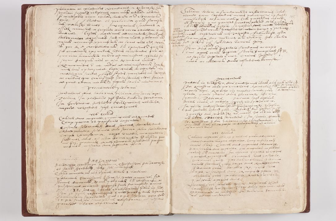 Zdjęcie nr 79 dla obiektu archiwalnego: Liber visitationis ecclesiarum in civitate ac Dioecesi Cracoviensi consistentium... Philippi Padniwski Ep. Crac. 1565.