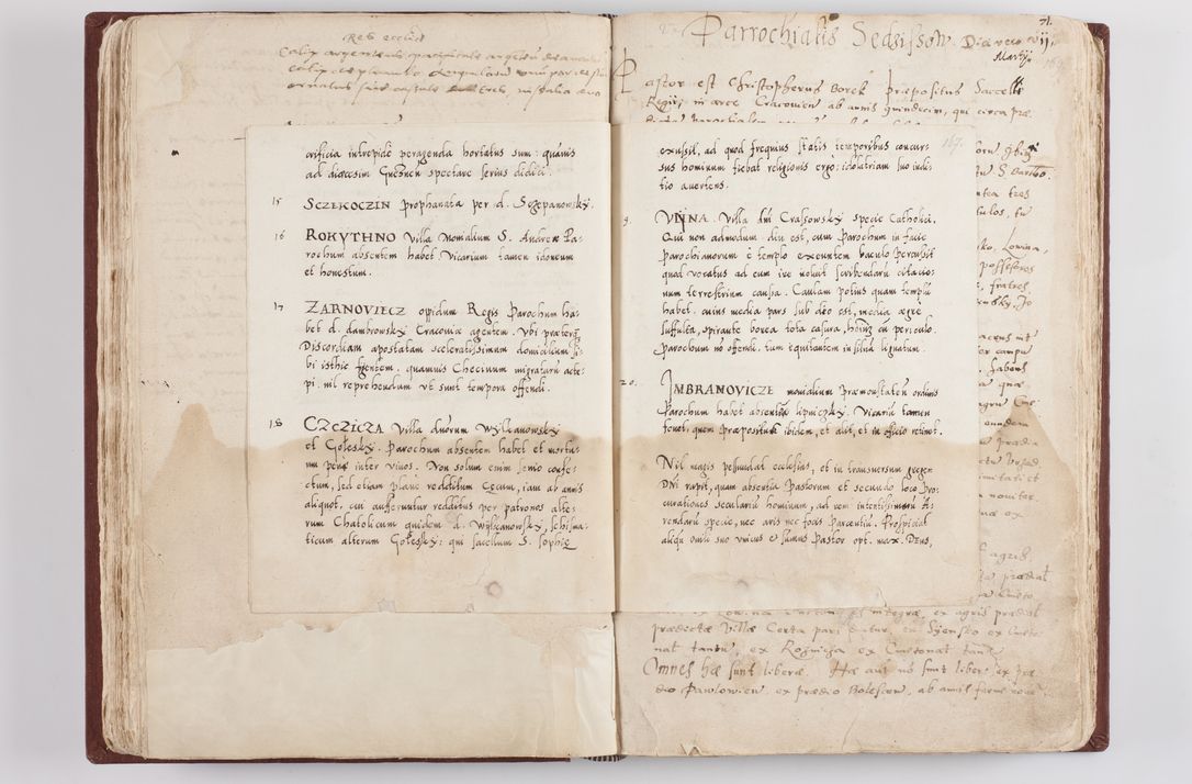 Zdjęcie nr 89 dla obiektu archiwalnego: Liber visitationis ecclesiarum in civitate ac Dioecesi Cracoviensi consistentium... Philippi Padniwski Ep. Crac. 1565.