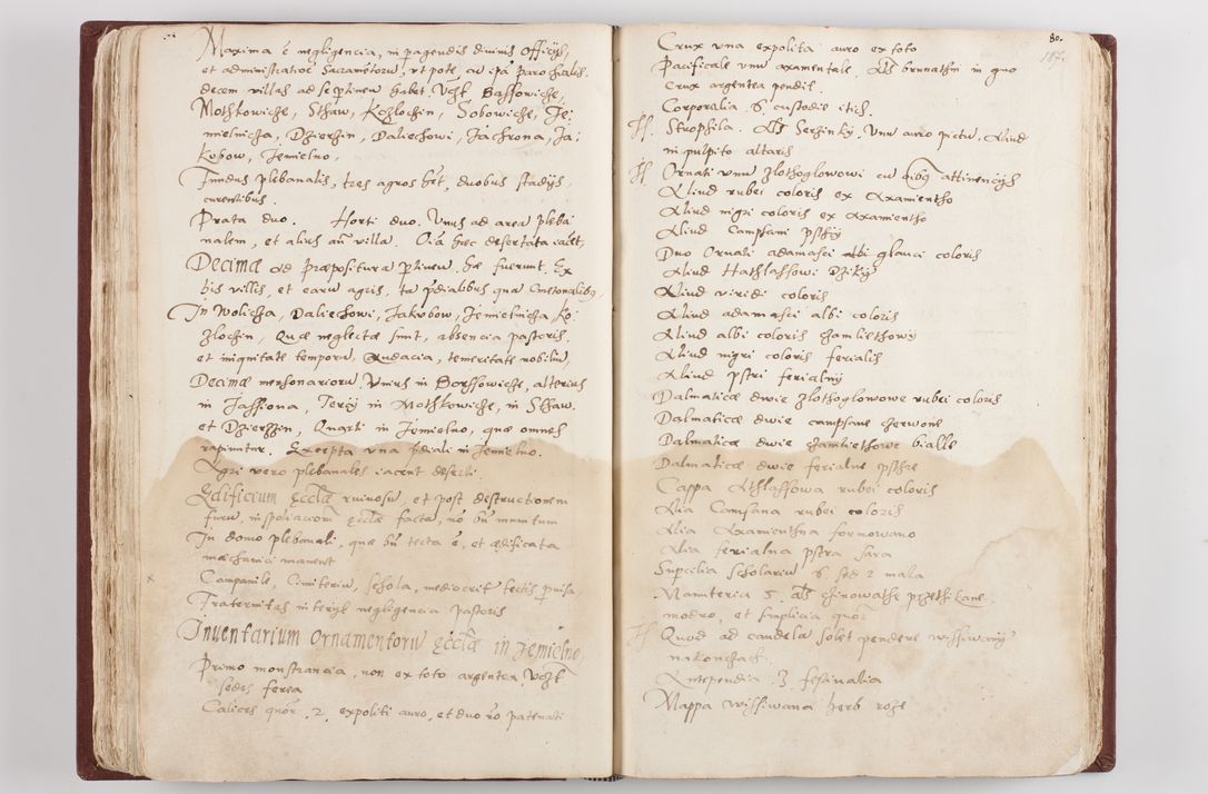 Zdjęcie nr 99 dla obiektu archiwalnego: Liber visitationis ecclesiarum in civitate ac Dioecesi Cracoviensi consistentium... Philippi Padniwski Ep. Crac. 1565.