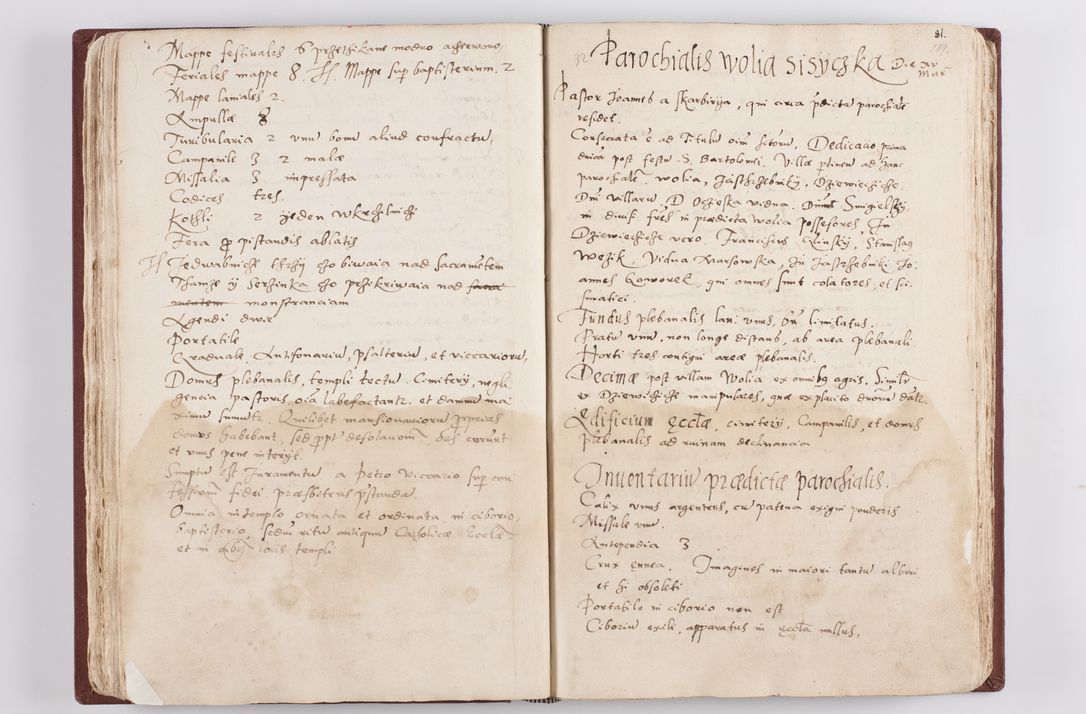 Zdjęcie nr 101 dla obiektu archiwalnego: Liber visitationis ecclesiarum in civitate ac Dioecesi Cracoviensi consistentium... Philippi Padniwski Ep. Crac. 1565.