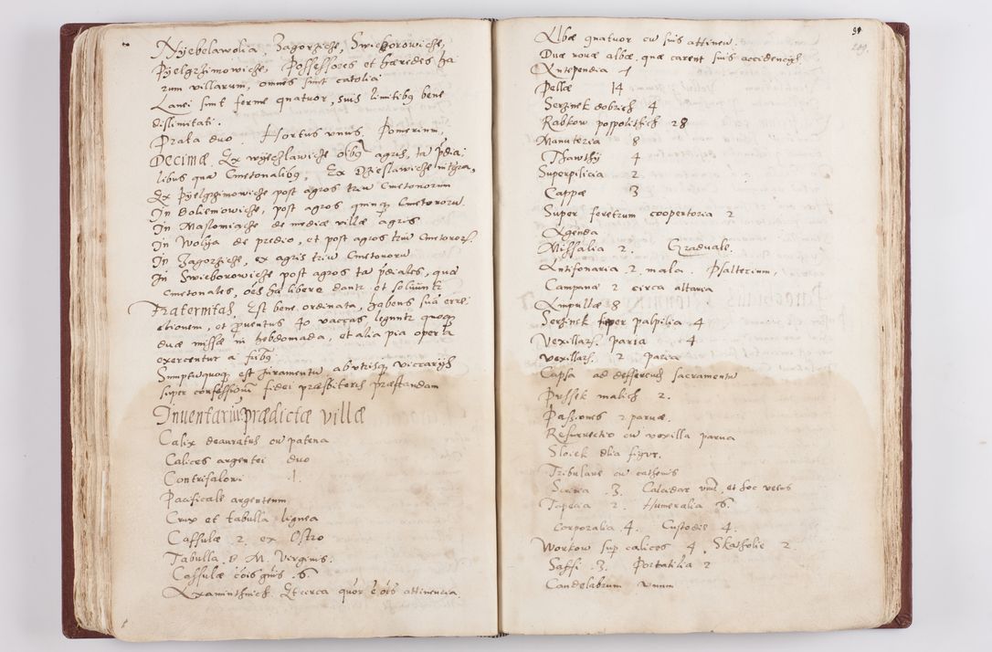 Zdjęcie nr 111 dla obiektu archiwalnego: Liber visitationis ecclesiarum in civitate ac Dioecesi Cracoviensi consistentium... Philippi Padniwski Ep. Crac. 1565.