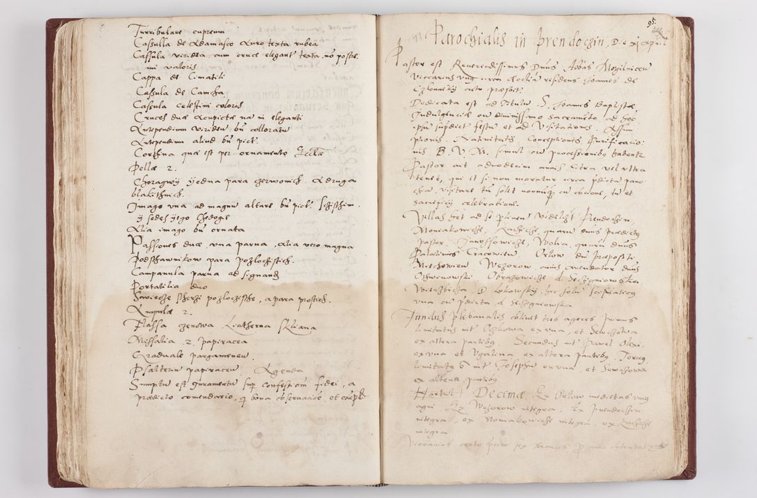 Zdjęcie nr 116 dla obiektu archiwalnego: Liber visitationis ecclesiarum in civitate ac Dioecesi Cracoviensi consistentium... Philippi Padniwski Ep. Crac. 1565.