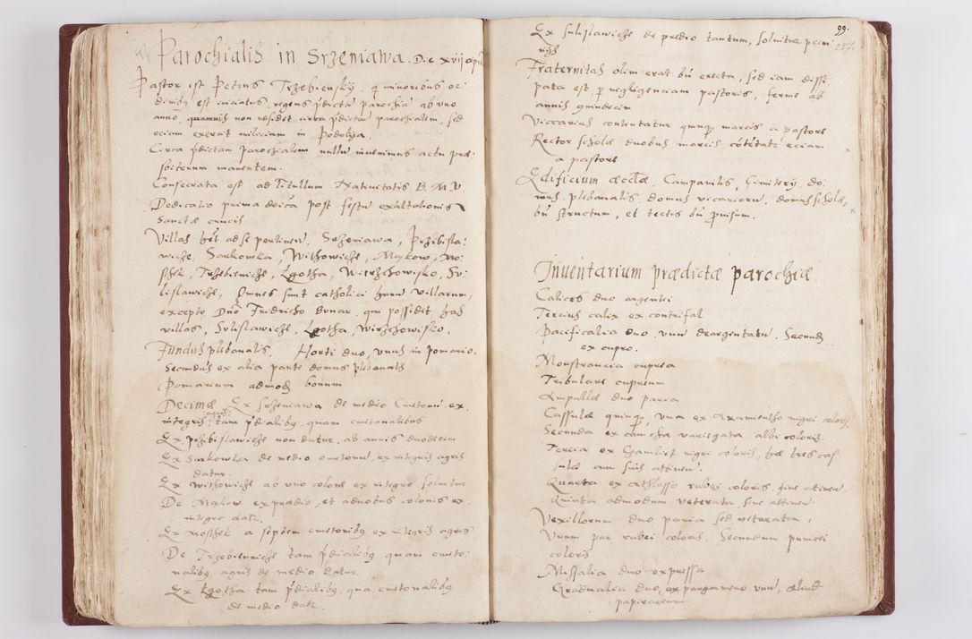 Zdjęcie nr 120 dla obiektu archiwalnego: Liber visitationis ecclesiarum in civitate ac Dioecesi Cracoviensi consistentium... Philippi Padniwski Ep. Crac. 1565.
