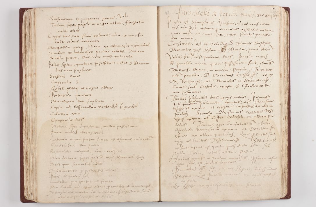 Zdjęcie nr 121 dla obiektu archiwalnego: Liber visitationis ecclesiarum in civitate ac Dioecesi Cracoviensi consistentium... Philippi Padniwski Ep. Crac. 1565.