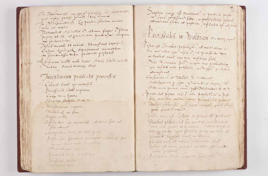 Zdjęcie nr 122 dla obiektu archiwalnego: Liber visitationis ecclesiarum in civitate ac Dioecesi Cracoviensi consistentium... Philippi Padniwski Ep. Crac. 1565.