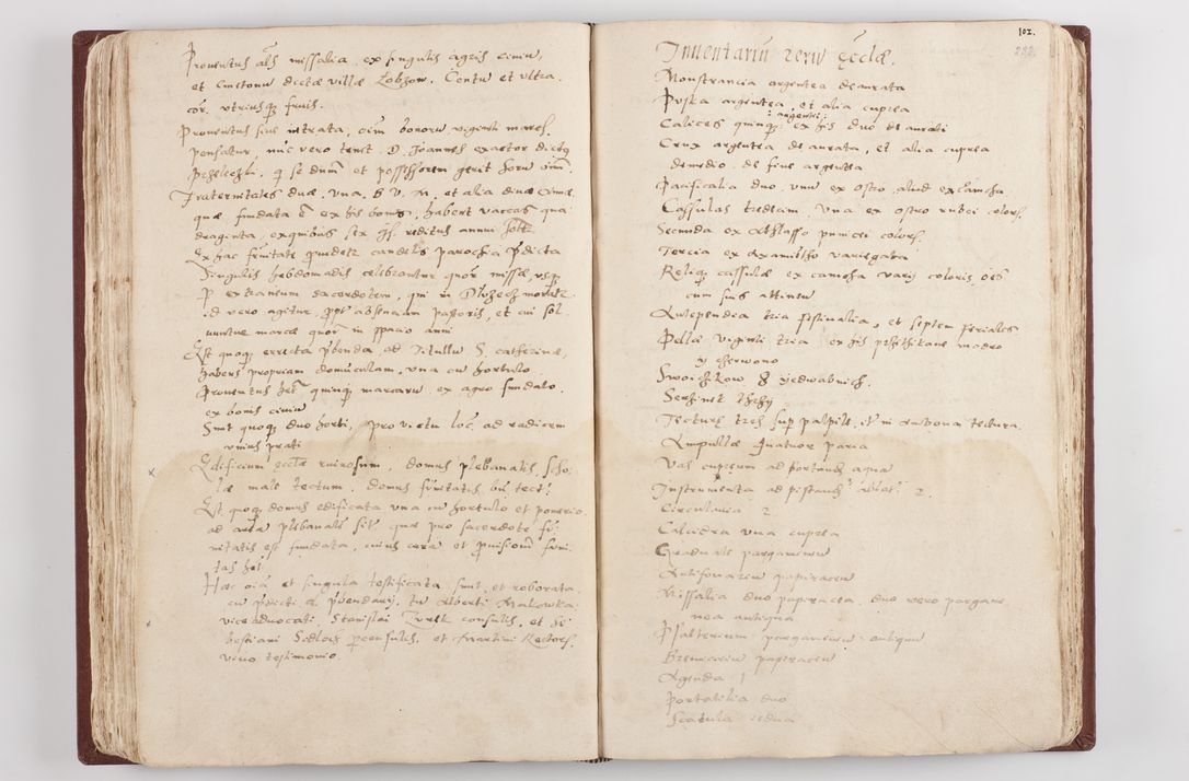 Zdjęcie nr 123 dla obiektu archiwalnego: Liber visitationis ecclesiarum in civitate ac Dioecesi Cracoviensi consistentium... Philippi Padniwski Ep. Crac. 1565.