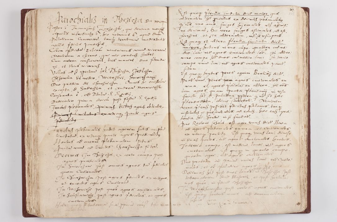 Zdjęcie nr 128 dla obiektu archiwalnego: Liber visitationis ecclesiarum in civitate ac Dioecesi Cracoviensi consistentium... Philippi Padniwski Ep. Crac. 1565.
