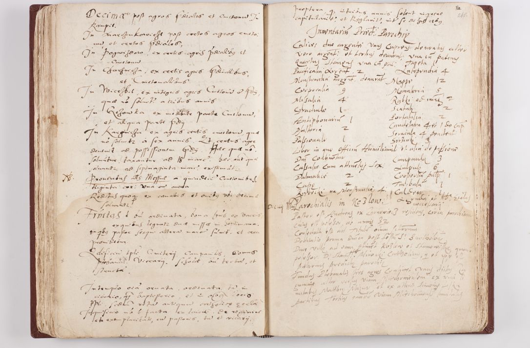 Zdjęcie nr 140 dla obiektu archiwalnego: Liber visitationis ecclesiarum in civitate ac Dioecesi Cracoviensi consistentium... Philippi Padniwski Ep. Crac. 1565.
