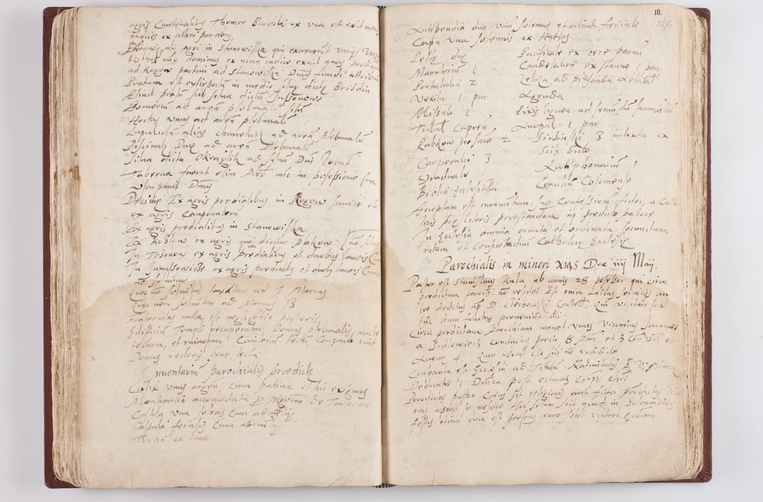 Zdjęcie nr 141 dla obiektu archiwalnego: Liber visitationis ecclesiarum in civitate ac Dioecesi Cracoviensi consistentium... Philippi Padniwski Ep. Crac. 1565.