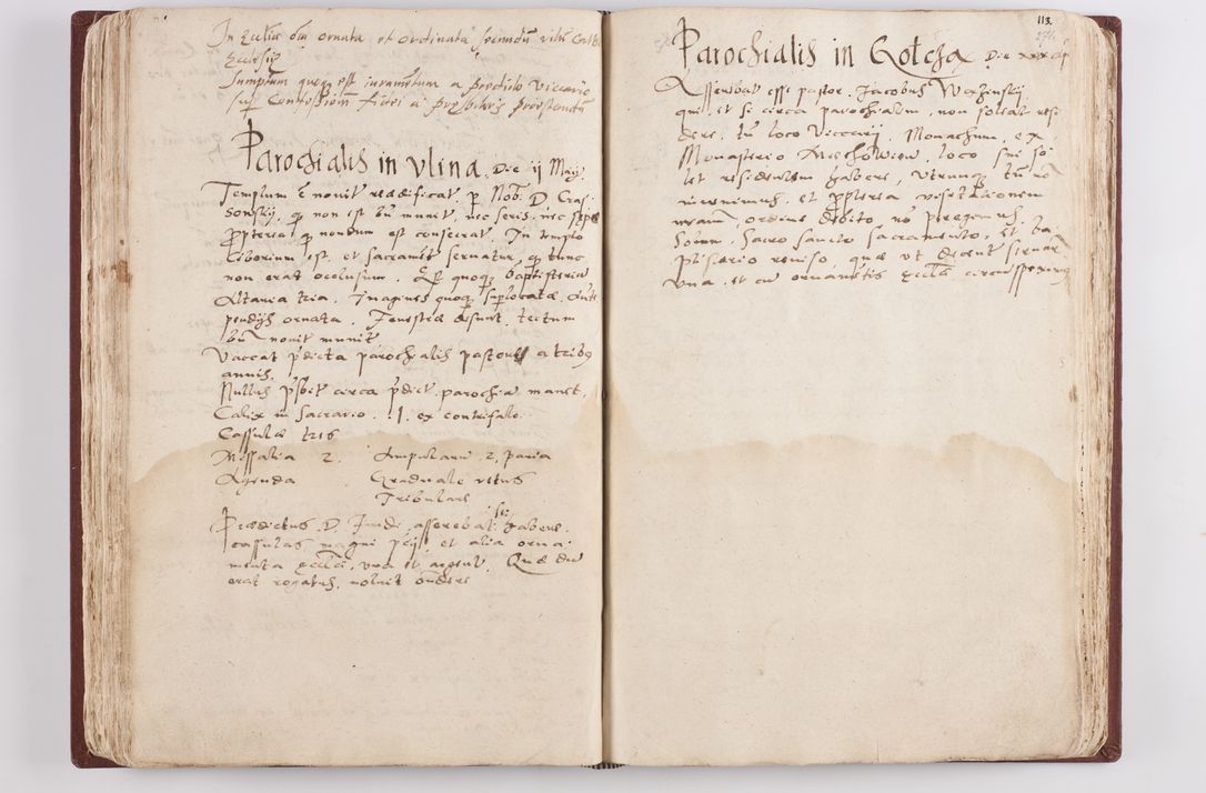 Zdjęcie nr 143 dla obiektu archiwalnego: Liber visitationis ecclesiarum in civitate ac Dioecesi Cracoviensi consistentium... Philippi Padniwski Ep. Crac. 1565.