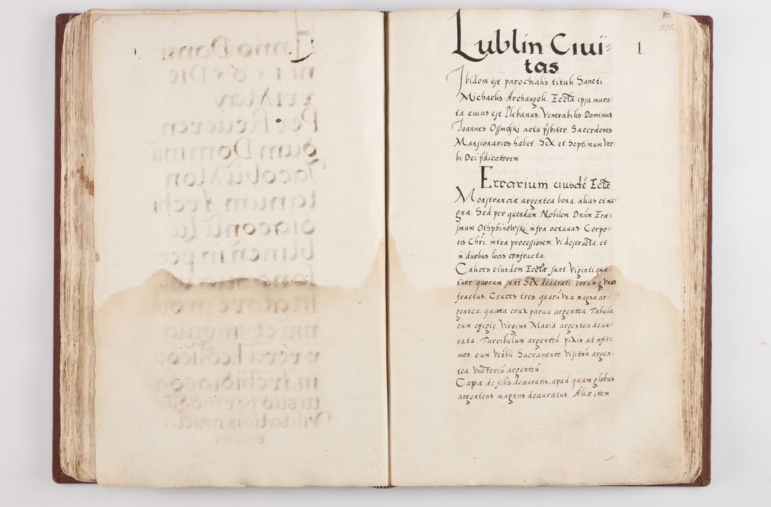 Zdjęcie nr 154 dla obiektu archiwalnego: Liber visitationis ecclesiarum in civitate ac Dioecesi Cracoviensi consistentium... Philippi Padniwski Ep. Crac. 1565.