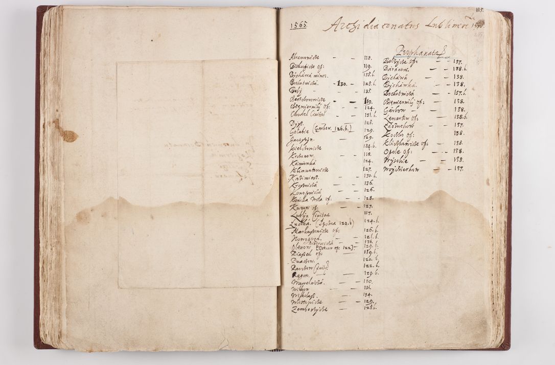 Zdjęcie nr 151 dla obiektu archiwalnego: Liber visitationis ecclesiarum in civitate ac Dioecesi Cracoviensi consistentium... Philippi Padniwski Ep. Crac. 1565.