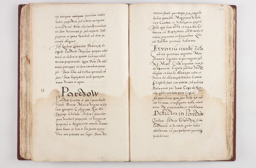 Zdjęcie nr 160 dla obiektu archiwalnego: Liber visitationis ecclesiarum in civitate ac Dioecesi Cracoviensi consistentium... Philippi Padniwski Ep. Crac. 1565.