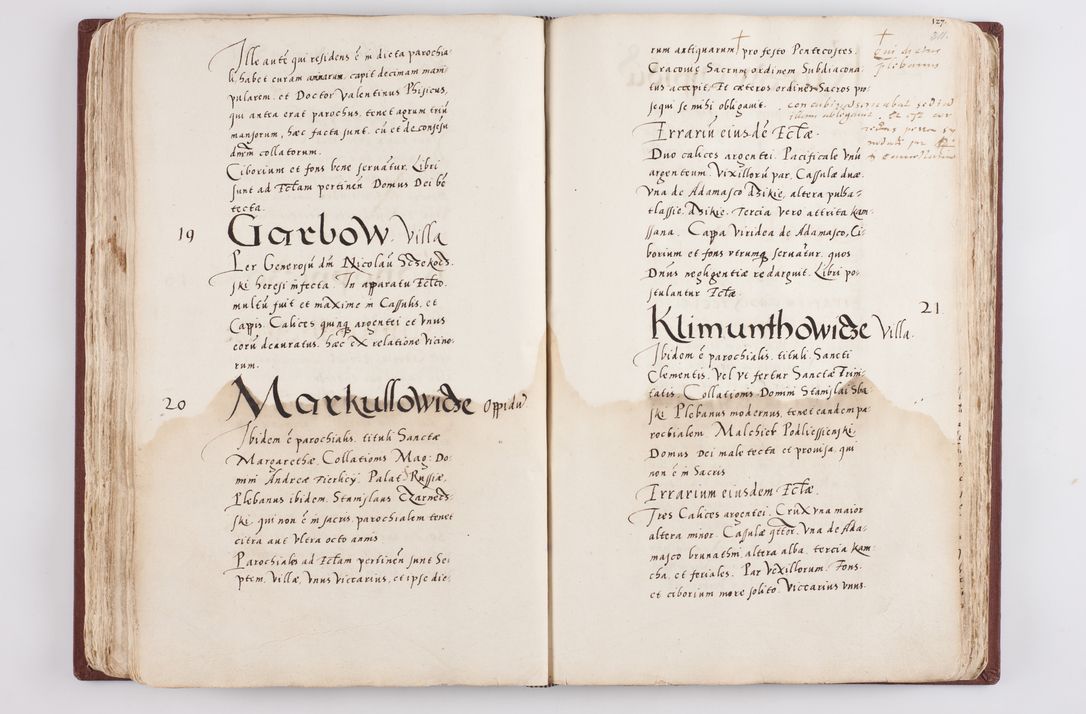 Zdjęcie nr 164 dla obiektu archiwalnego: Liber visitationis ecclesiarum in civitate ac Dioecesi Cracoviensi consistentium... Philippi Padniwski Ep. Crac. 1565.