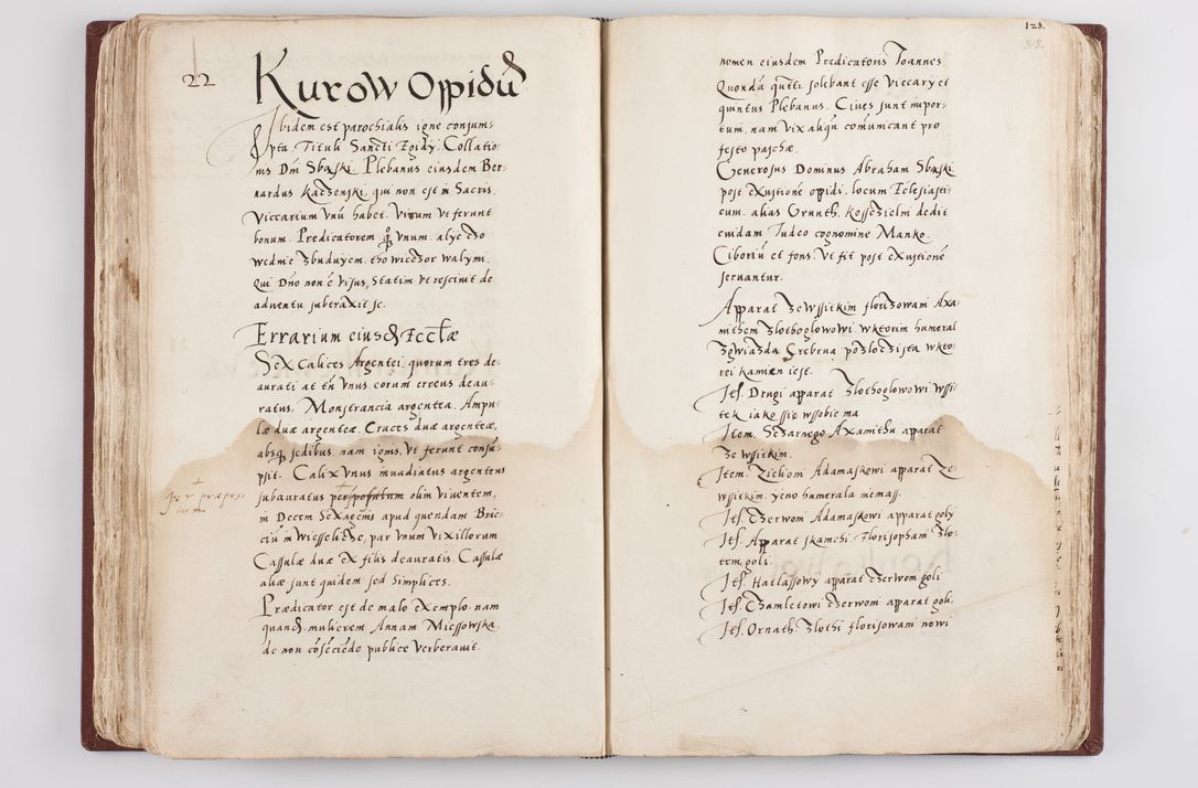 Zdjęcie nr 165 dla obiektu archiwalnego: Liber visitationis ecclesiarum in civitate ac Dioecesi Cracoviensi consistentium... Philippi Padniwski Ep. Crac. 1565.