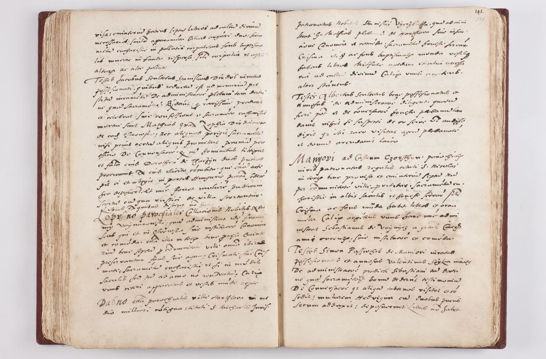 Zdjęcie nr 184 dla obiektu archiwalnego: Liber visitationis ecclesiarum in civitate ac Dioecesi Cracoviensi consistentium... Philippi Padniwski Ep. Crac. 1565.