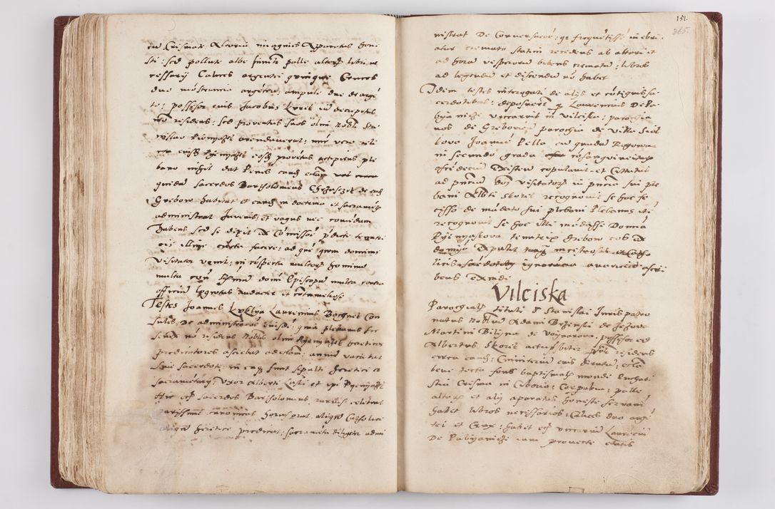 Zdjęcie nr 192 dla obiektu archiwalnego: Liber visitationis ecclesiarum in civitate ac Dioecesi Cracoviensi consistentium... Philippi Padniwski Ep. Crac. 1565.