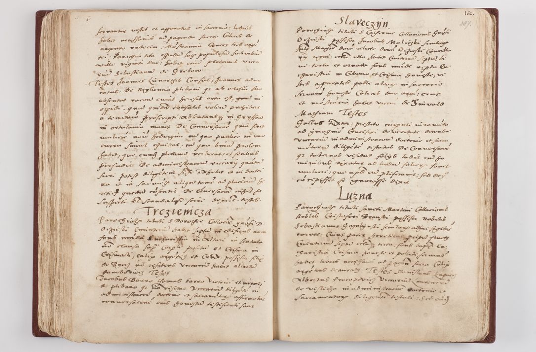 Zdjęcie nr 203 dla obiektu archiwalnego: Liber visitationis ecclesiarum in civitate ac Dioecesi Cracoviensi consistentium... Philippi Padniwski Ep. Crac. 1565.