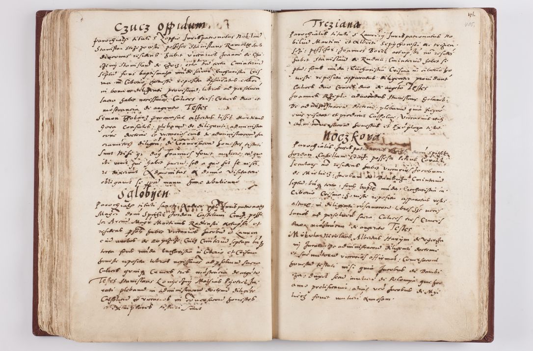 Zdjęcie nr 212 dla obiektu archiwalnego: Liber visitationis ecclesiarum in civitate ac Dioecesi Cracoviensi consistentium... Philippi Padniwski Ep. Crac. 1565.