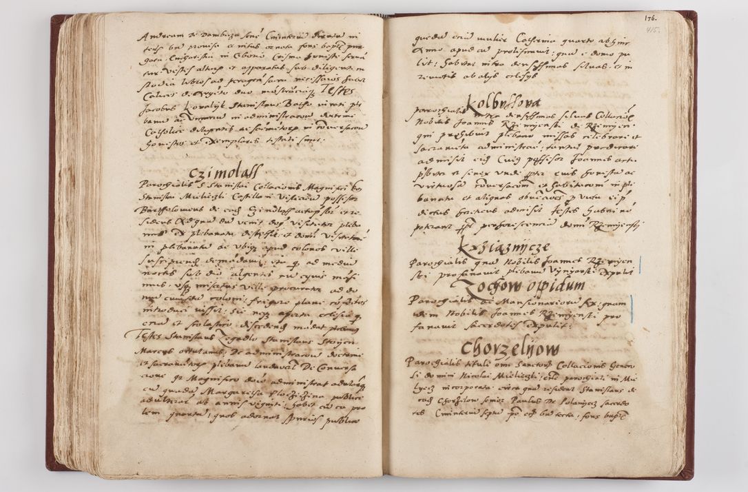 Zdjęcie nr 217 dla obiektu archiwalnego: Liber visitationis ecclesiarum in civitate ac Dioecesi Cracoviensi consistentium... Philippi Padniwski Ep. Crac. 1565.