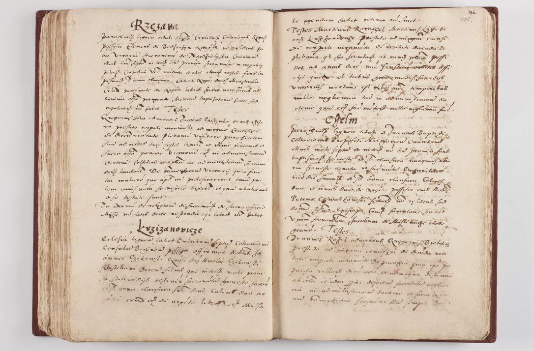 Zdjęcie nr 227 dla obiektu archiwalnego: Liber visitationis ecclesiarum in civitate ac Dioecesi Cracoviensi consistentium... Philippi Padniwski Ep. Crac. 1565.