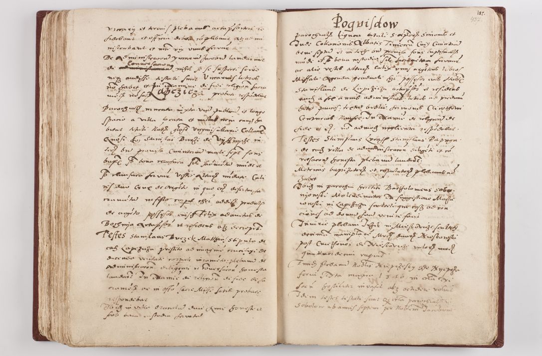Zdjęcie nr 228 dla obiektu archiwalnego: Liber visitationis ecclesiarum in civitate ac Dioecesi Cracoviensi consistentium... Philippi Padniwski Ep. Crac. 1565.