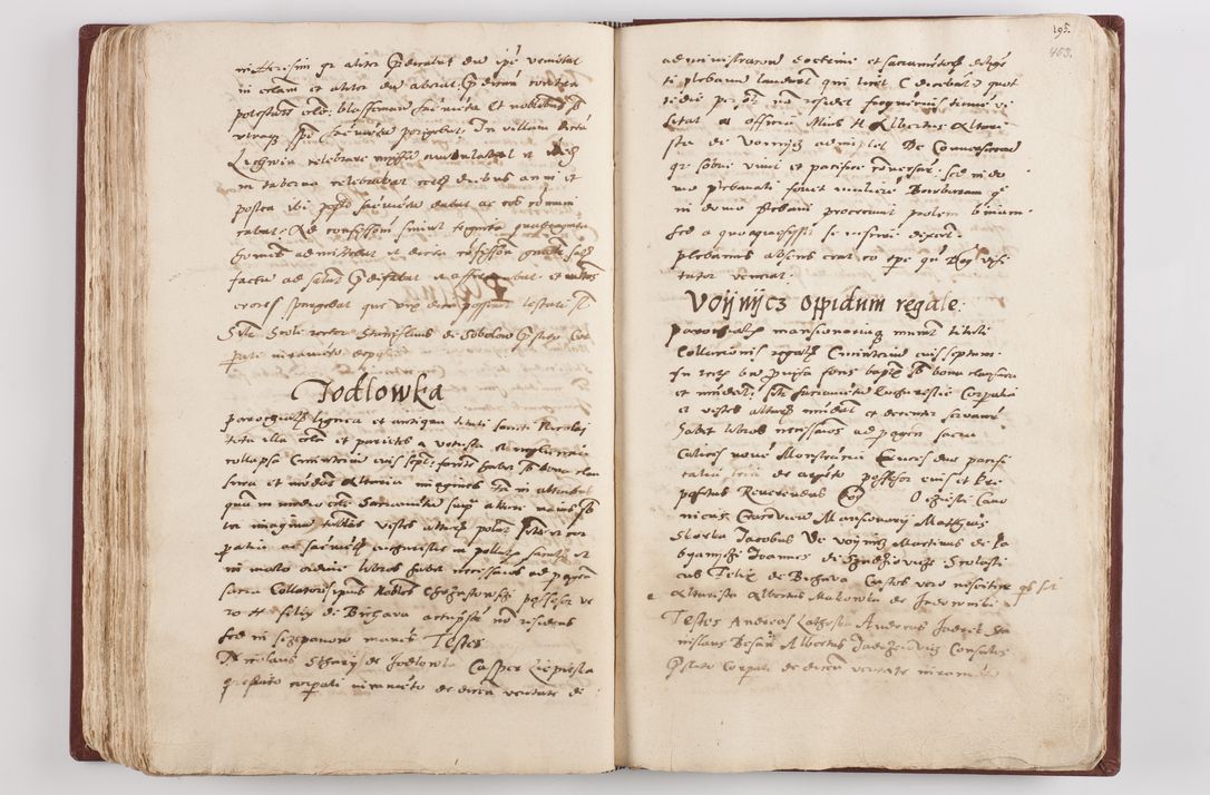 Zdjęcie nr 236 dla obiektu archiwalnego: Liber visitationis ecclesiarum in civitate ac Dioecesi Cracoviensi consistentium... Philippi Padniwski Ep. Crac. 1565.