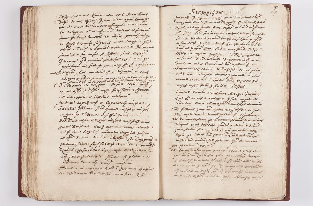 Zdjęcie nr 238 dla obiektu archiwalnego: Liber visitationis ecclesiarum in civitate ac Dioecesi Cracoviensi consistentium... Philippi Padniwski Ep. Crac. 1565.